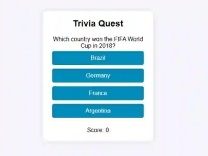 游戏Trivia Quest在线