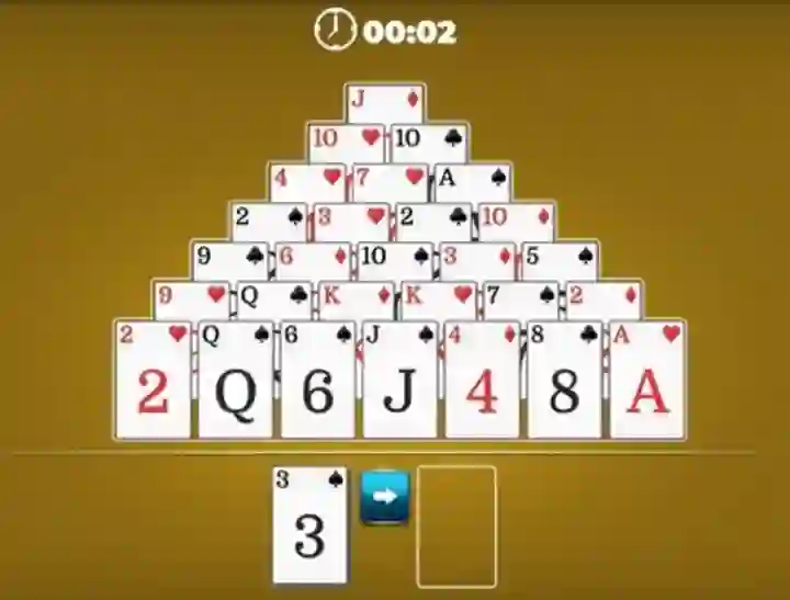 游戏Pyramid Solitaire在线