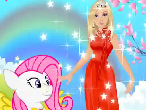 游戏Barbie and Pony Dressup在线