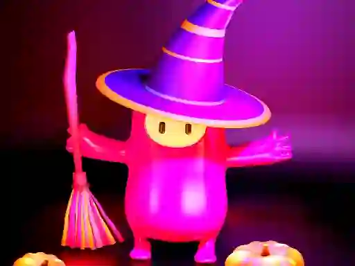 游戏Fall Guys Halloween Puzzle在线