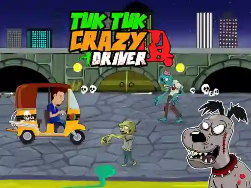 游戏Tuk Tuk Crazy Driver在线