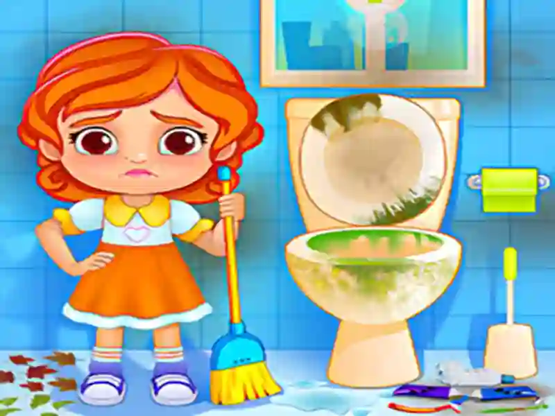 游戏Kids House Cleanup在线