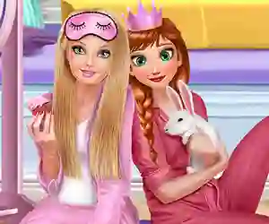 游戏Princesses Pj Party在线