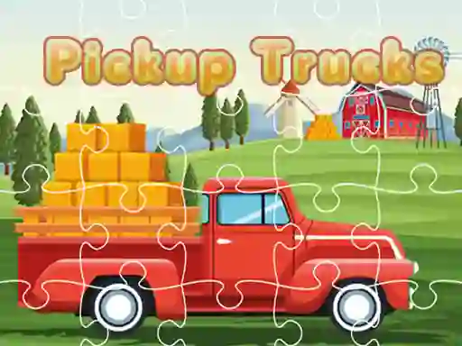 游戏Pickup Trucks Jigsaw在线