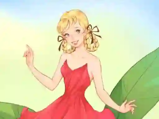 游戏Dress up Thumbelina在线