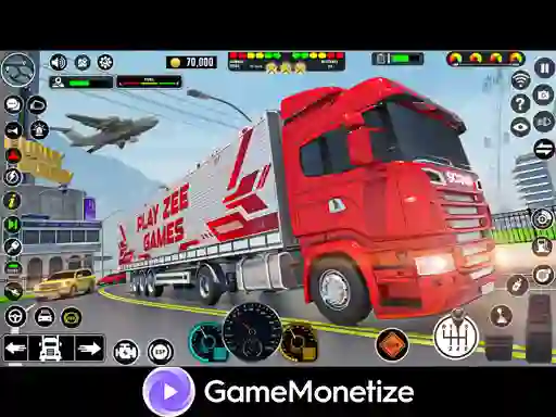 游戏Crazy car transport truck在线