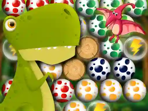 游戏Egg Shooter: Bubble Dinosaur在线