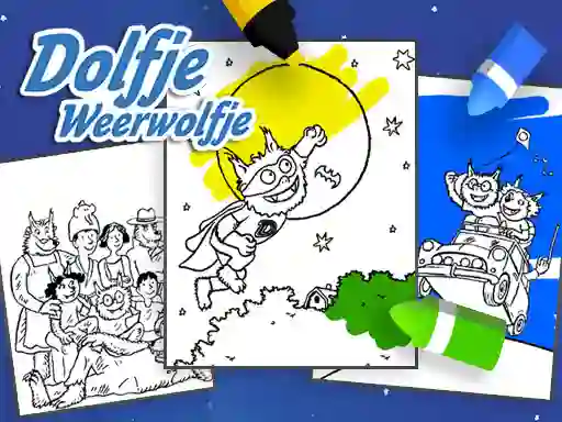 游戏Coloring Alfie The Werewolf在线