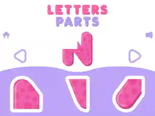 游戏Letters Parts在线
