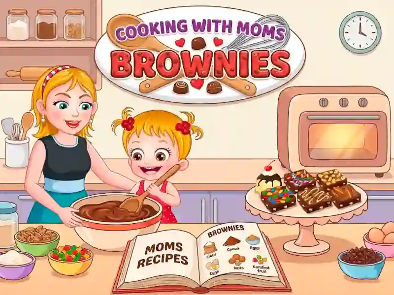 游戏Moms Recipes Brownies在线