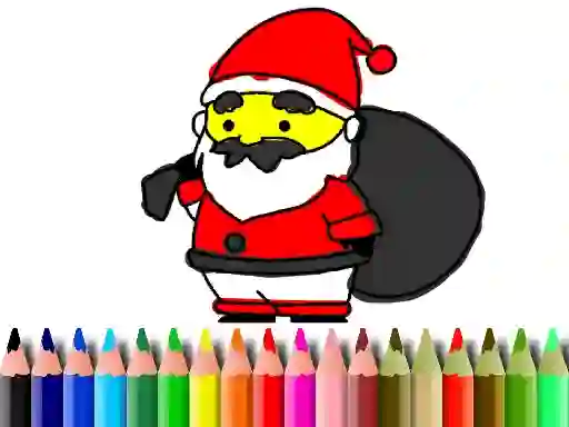 游戏Back To School: Santa Claus Coloring在线