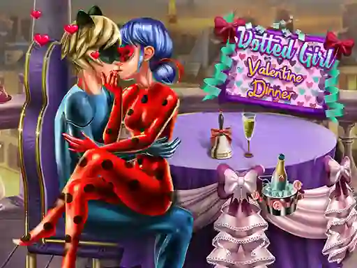 游戏Dotted Girl Valentine Dinner在线