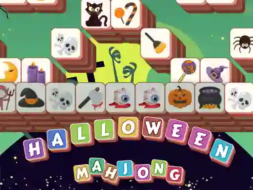 游戏Halloween Mahjong Tiles在线