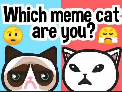 游戏Which Meme Cat Are You?在线