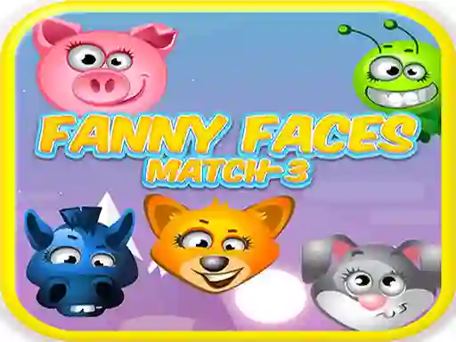 游戏Funny Faces Match-3在线