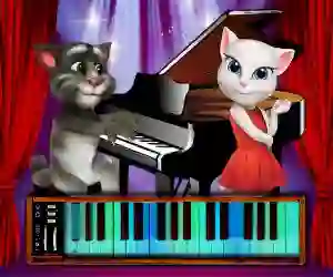 游戏Talking Tom Piano Time在线