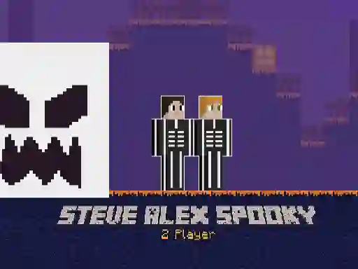 游戏Steve Alex Spooky 2 Player在线