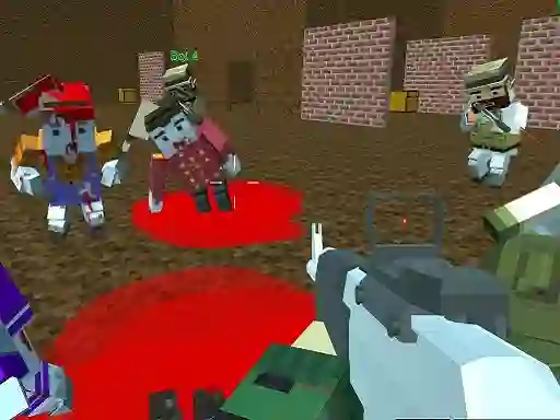 游戏Blocky Warfare The Aweper Zombie在线