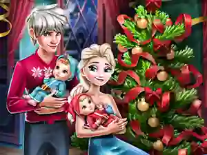 游戏Elsa Family Christmas在线