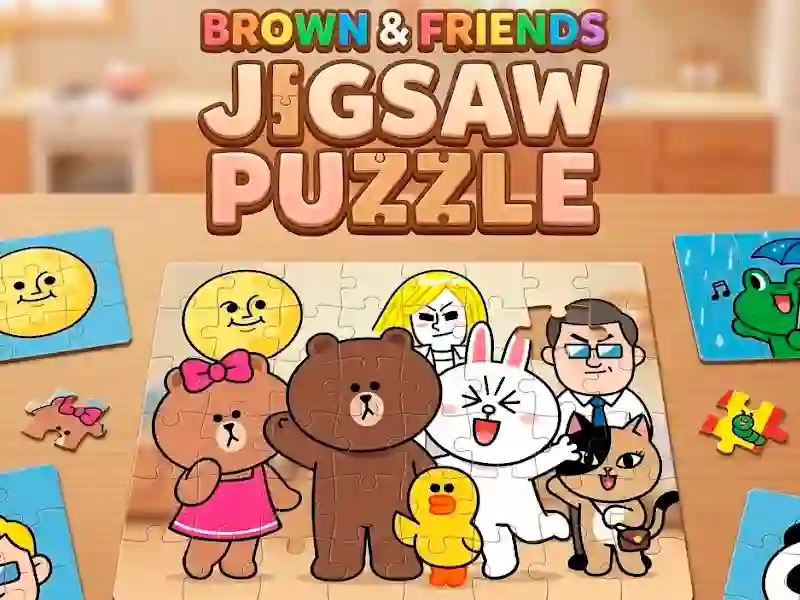 游戏Brown And Friends Jigsaw Puzzle在线