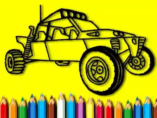 游戏Back To School: Rally Car Coloring Book在线