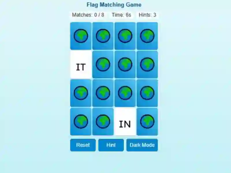 游戏Memory Match Flag Edition在线