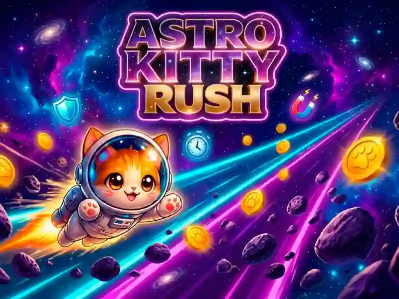 游戏Astro Kitty Rush在线