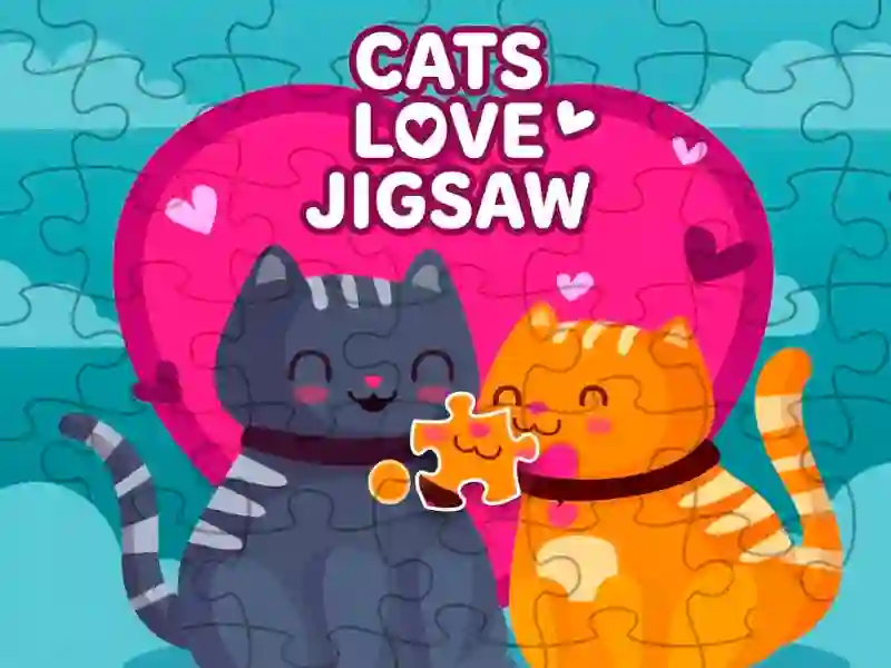 游戏Cats love jigsaw在线
