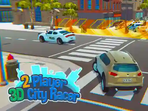 游戏2 Player 3D City Racer在线