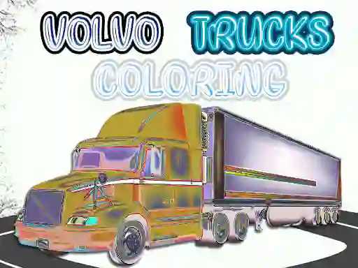游戏Volvo Trucks Coloring在线
