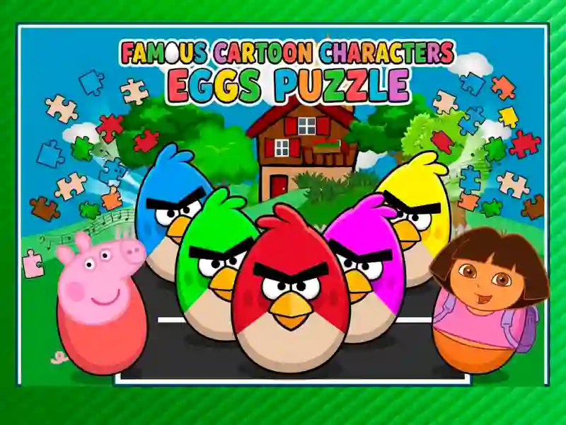 游戏Famous Cartoon Characters Eggs在线