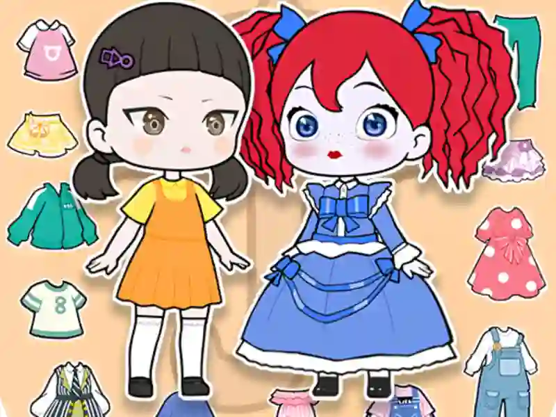 游戏Cute Doll Dress Up在线