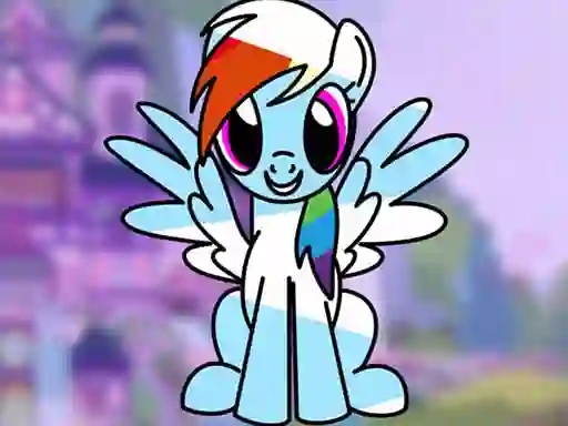 游戏My Little Pony Coloring Book在线