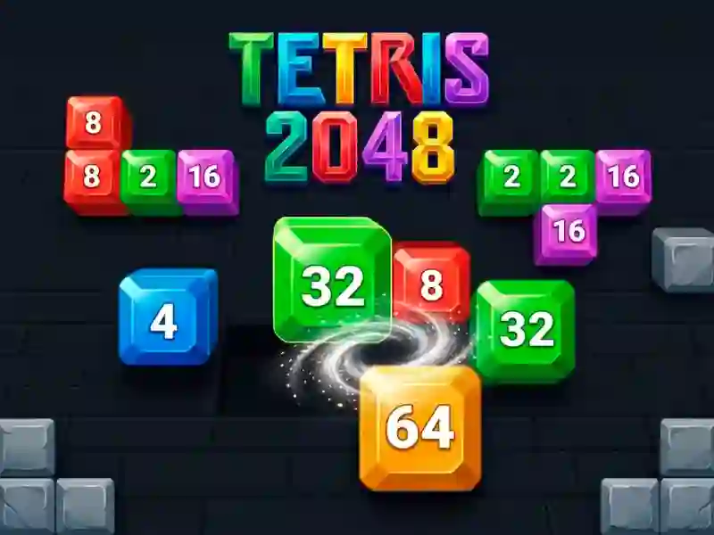 游戏Tetris 2048在线
