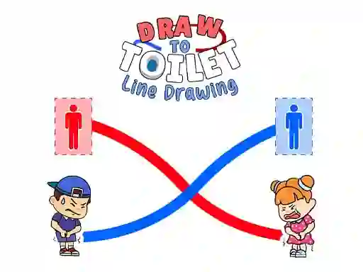 游戏Draw To Toilet Line Drawing在线
