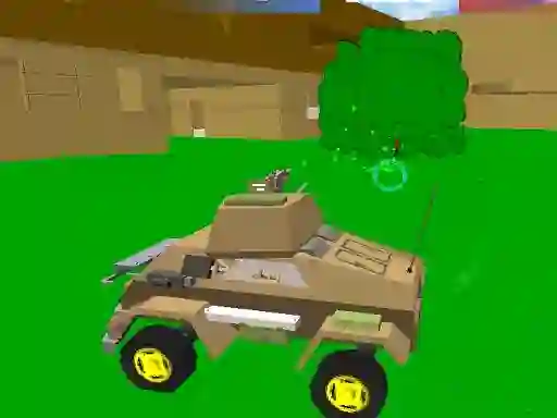 游戏Blocky Wars 3d Toonfare在线