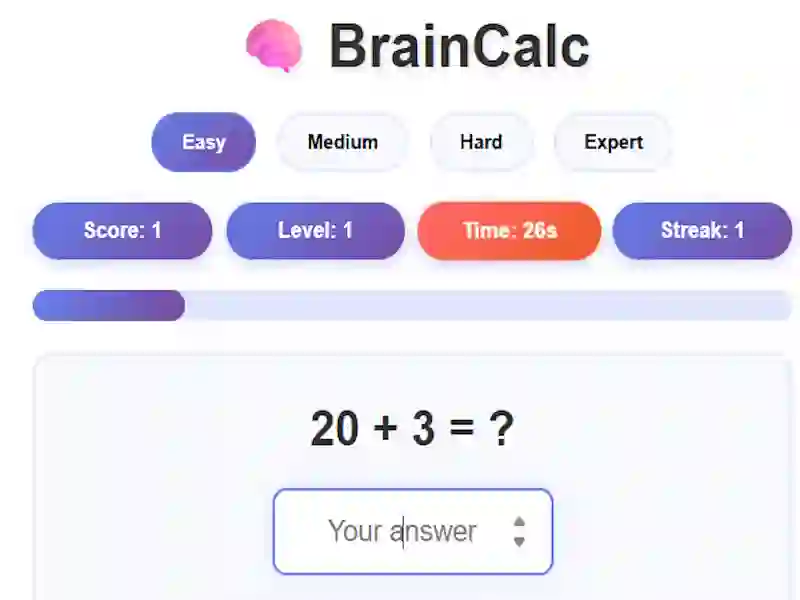 游戏BrainCalc在线