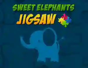 游戏Sweet Elephants Jigsaw在线