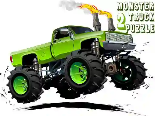 游戏Monster Truck Puzzle 2在线