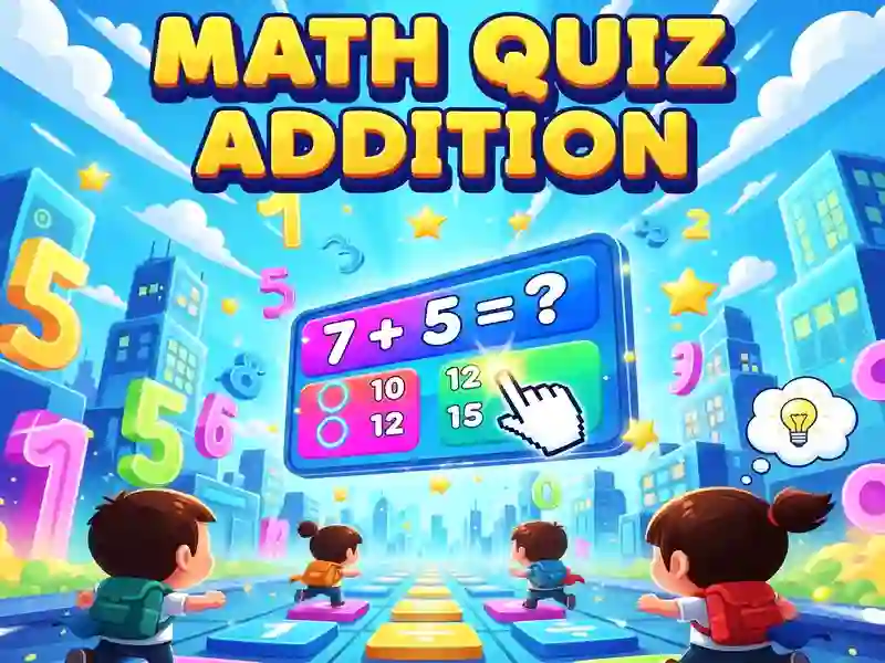 游戏Math Quiz Addition在线