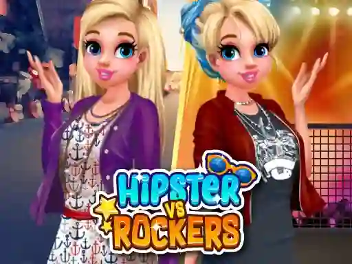 游戏Hipsters vs Rockers在线