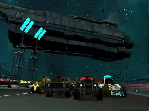 游戏Moon Car Stunt在线