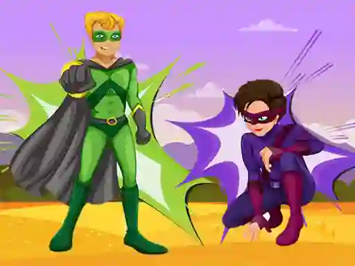 游戏Superheroes Jigsaw在线