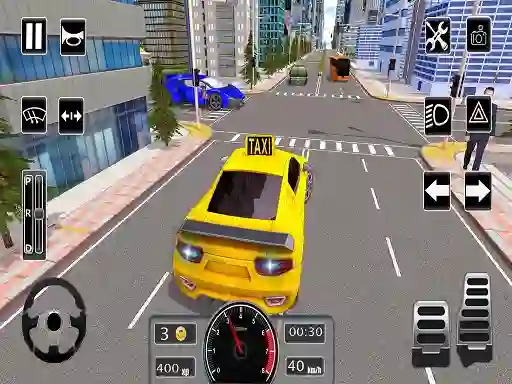 游戏Modern City Taxi Car Simulator在线