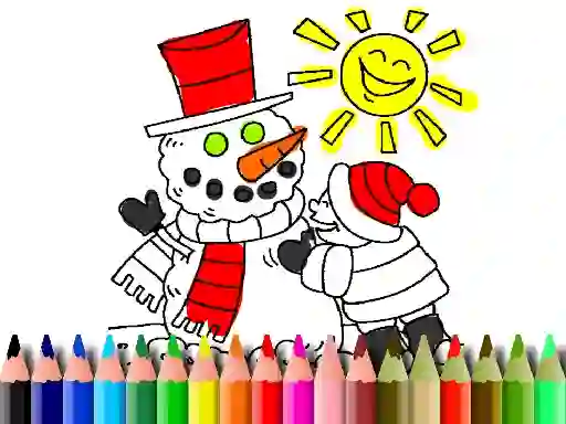 游戏Back To School: Winter Time Coloring在线