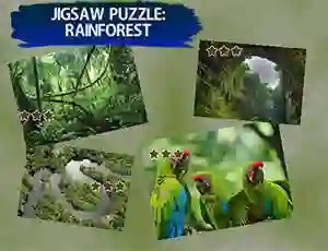 游戏Jigsaw Puzzle Rain Forest在线