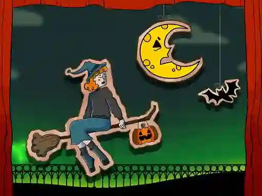 游戏Halloween Witch Fly在线