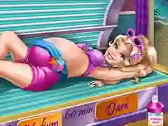 游戏Pregnant Princess Tanning Solarium在线