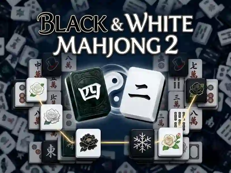 游戏Black & White Mahjong 2在线