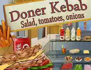 游戏Doner Kebab Salad, Tomatoes, Onions在线